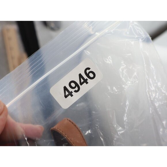 Mephisto France Women's Sandal Size 42 12 Block Heel Slingback Brown Leather - Picture 15 of 15